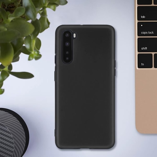 Coque - OnePlus - Nord - Silikon Gelele - Ultra-tunn - Stötskydd/Ripor Svart