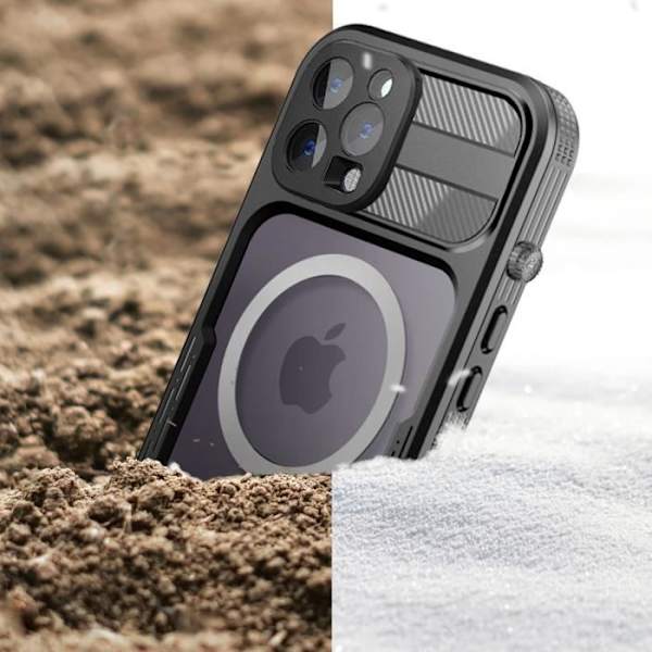 Redpepper Apple iPhone 14 Pro Max Vandtæt etui Gennemsigtig