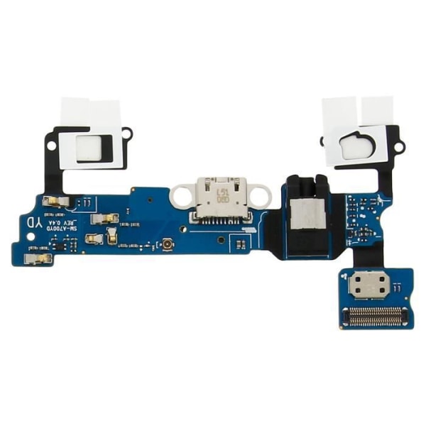 Oplader stik - AVIZAR - Samsung Galaxy A7 - Micro-USB - Jack 3.5 - Sort Svart