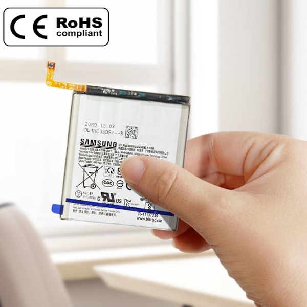 Internt batteri Samsung Galaxy S21 4000 mAh Original Sort Svart