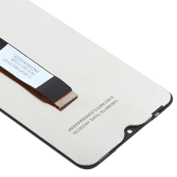LCD-skærm - Xiaomi - Redmi 9T/Poco M3 - Touchscreen - Sort - Nem Erstatning Svart