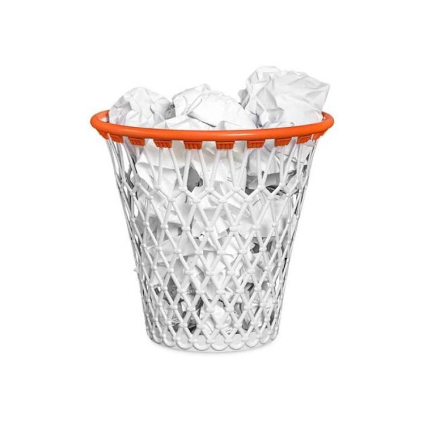 Båge papperskorg 30 cm