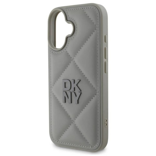 Skyddande skal för iPhone 16 Plus med vaddering DKNY Grå Grå