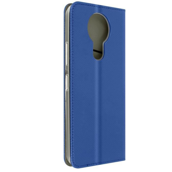 Étui Folio AVIZAR til Nokia 3.4 - Øko-læder - Støtte - Magnetisk flap - Mørkeblå midnattsblå
