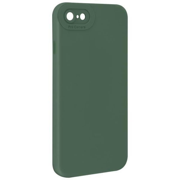 Cover til iPhone 7/8/SE 2020/SE 2022 Silikonebeskyttelseskamera Mørkegrøn