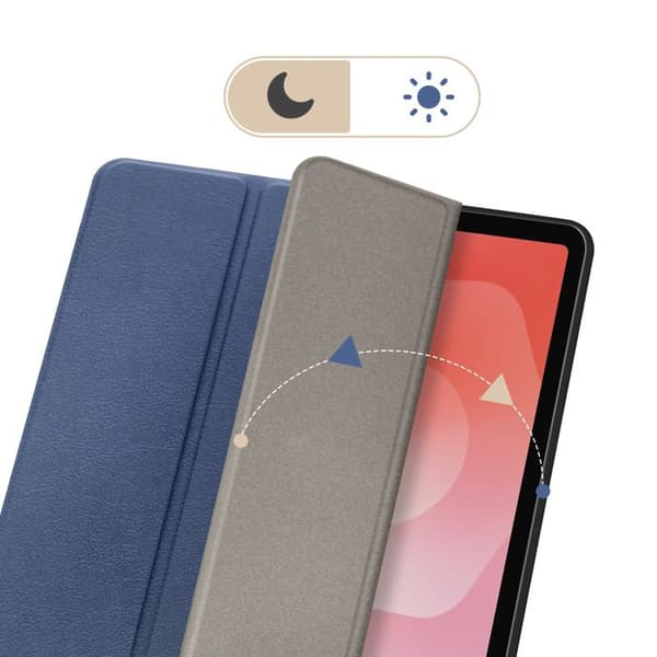 Etui til Galaxy Tab S11 med Trifold Støttefunktion Blå Blå