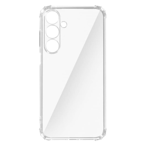 Etui til Samsung Galaxy A15 Silikone stødsikker forstærkede hjørner Akashi Transparent Transparent