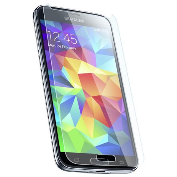 Skyddsfilm - X-ONE - Samsung Galaxy S5 - Härdat glas 9H - Transparent - Rep-resistant Transparent