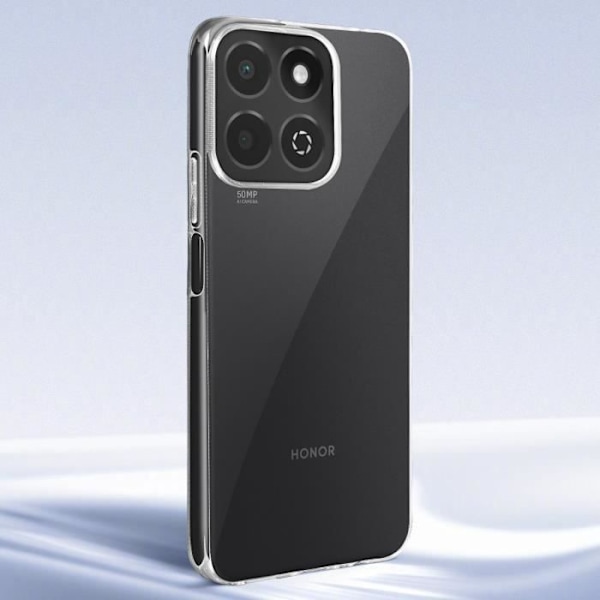 Coque til Honor 200 Smart Silikone Blød Design Tynd Transparent Transparent