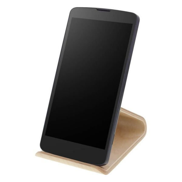 Tukitoimisto - Puu - Älypuhelin ja tabletti - Moderni muotoilu - Liukumaton - Beige