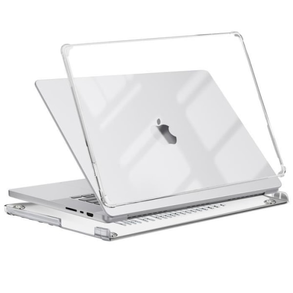 Helt fodral för MacBook Pro 14 2023 - SUPCASE - Unicorn Beetle Clear Fodral - Stötsäkert - Transparent Transparent