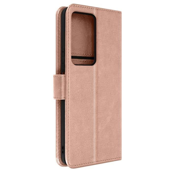 Xiaomi Poco F4 5G Fodral - AVIZAR - Plånboksfodral - Videostödfunktion - Rosa rosa