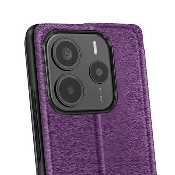 Etui för Xiaomi Redmi Note 14 5G Flip Stöd Video Lila Lila
