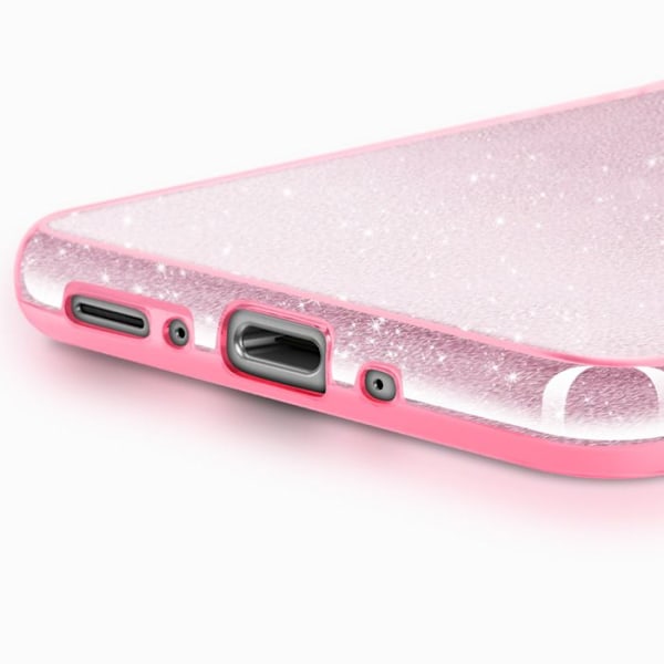 Glitterfodral för Samsung Galaxy A26 Stöttålig Glittrande Rose Poudré Rosa