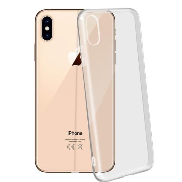 Coque - Apple - iPhone XS Max - Silikone Blød - Transparent - Ultrafin Transparent