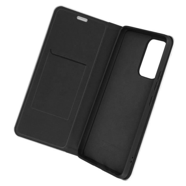 Samsung A53 5G Carbon Case Korthållare Stöd Forcell Luna Book Carbon Black