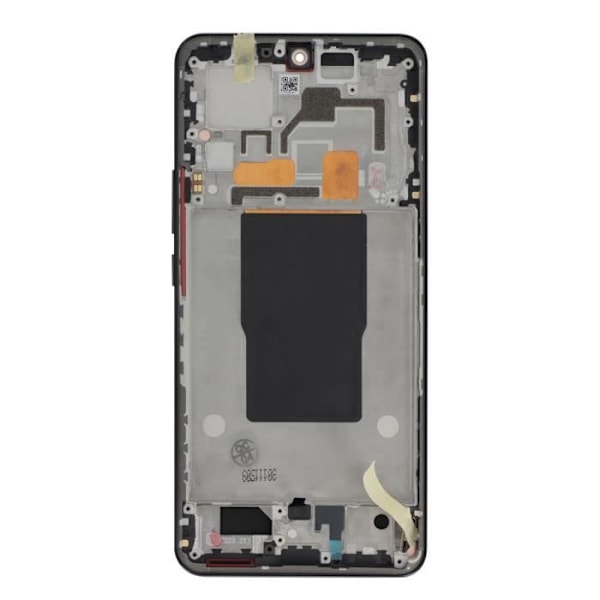 Vaihtonäyttö - XIAOMI - 12T Pro - LCD + Kosketusnäyttö - Musta Kehys - Esikootut Svart