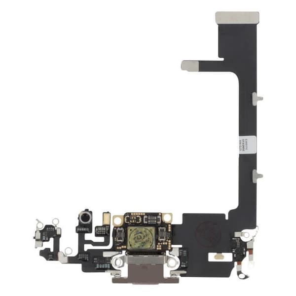 Lightning Ladeconnector - AVIZAR - iPhone 11 Pro - Guld - Inkluderer Mikrofon - CE/ROHS Gul