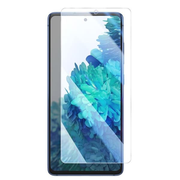 Härdat Glas för Samsung Galaxy S20 FE Hårdhet 9H Stötsäker Mayaxess Transparent Vit