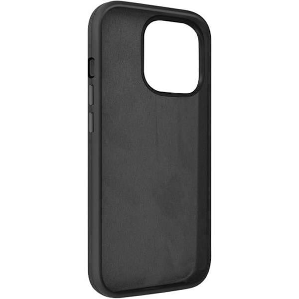 Cover til iPhone 15 Pro Max - MOXIE - Halvstiv - Mikrofiber interiør - Sort Svart