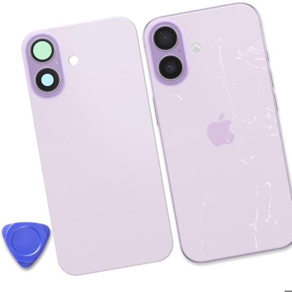 Batteri Cache til iPhone 17 med Chassis og MagSafe Modul Lavendel Violett