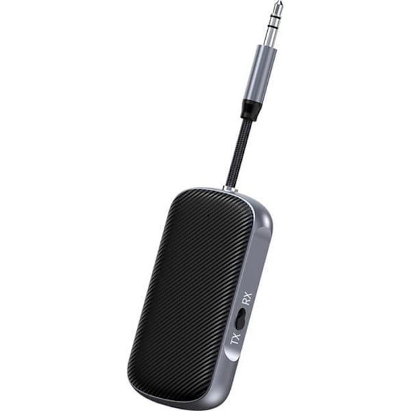 2 in 1 Bluetooth-sovitin - FORCE PLAY - Lähetin ja vastaanotin - 3,5 mm jakki - Bluetooth 4.0 - Musta