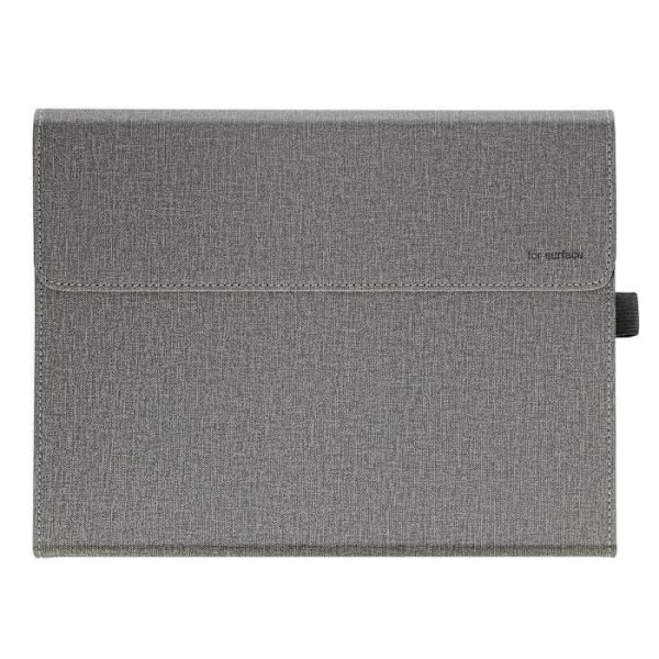 Skal - Microsoft - Surface Pro 9 - Stödklaff - Stötsäker - Ekologiskt läder - Grå Grå