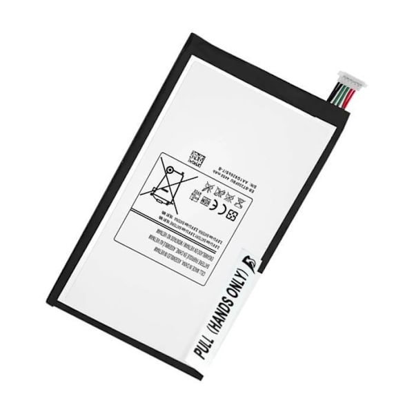 AVIZAR internt batteri för Samsung Galaxy Tab 4 8.0 - Kapacitet 4450mAh Vit