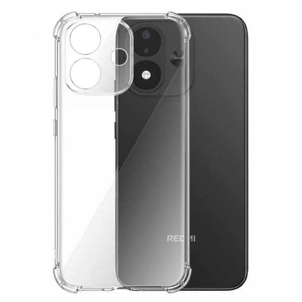 Coque Bumper til Xiaomi Redmi Note 17 Stødabsorberende med Forstærkede Hjørner Zanaé Transparent Vit