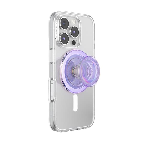 Support Smartphone PopGrip MagSafe Funktion Stativ og Selfie Fastgørelse Solid PopSockets Lavendel Violett