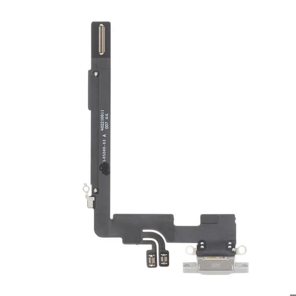 iPhone 16 Pro Max Latausliitin USB-C ja Mikro Valkoinen Korjaus Vit