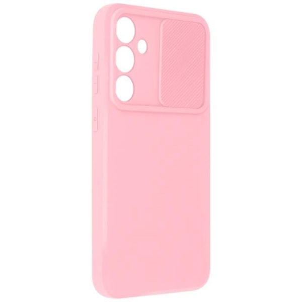 Fodral för Samsung Galaxy S23 FE Silikon Skjutkamera Skal Rosa