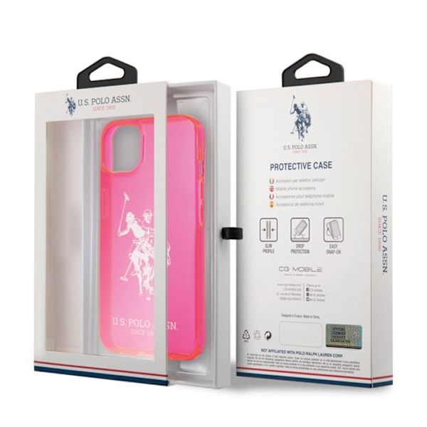 Skydd för iPhone 13 Big Horse i TPU - Rosa