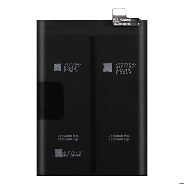 Intern batteri til Oppo Find X5 Pro 5000mAh BLP889 Sort Svart