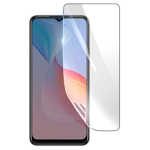 Näytönsuoja - 3MK - Vivo Y21s - Iskunkestävä Hydrogeeli - Läpinäkyvä - Naarmuuntumaton Transparent