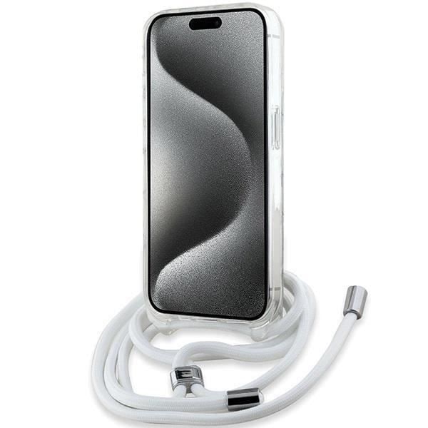 Coque - Karl Lagerfeld - IML Karl Head - MagSafe - Transparent - iPhone 15 Pro Max 6.7" Klar