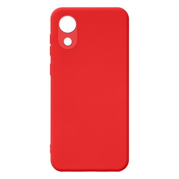Suojakuori - Samsung - Galaxy A03 Core - Puolijäykkä silikoni - Soft-touch viimeistely - Punainen Röd