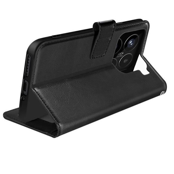 Étui til Xiaomi 15 Brieftasche med håndledsrem Mayaxess Sort Svart