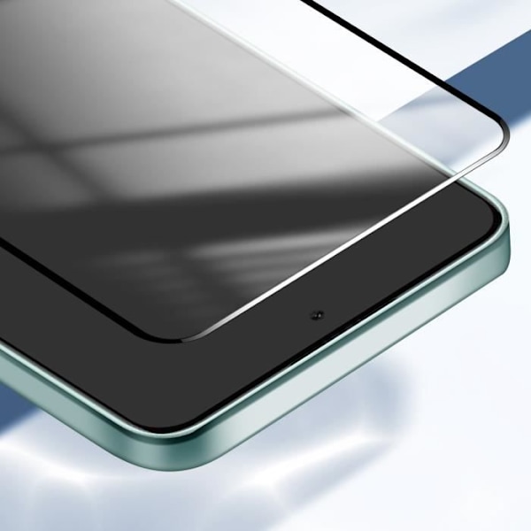 Karkaistu lasi Xiaomi Redmi Note 14 naarmuuntumaton kestävä musta Svart