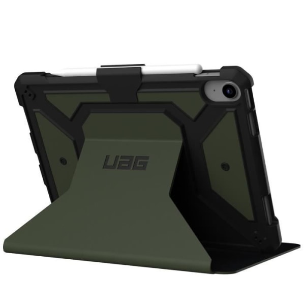 Metropolis iPad 10.9 (2022) Plånboksfodral för surfplatta Grön UAG