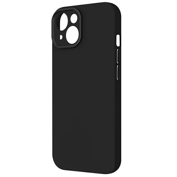 Silikonetui til iPhone 15 Plus - AVIZAR - Sweet Series - Sort - Soft Touch - Tyndt og slankt design Svart