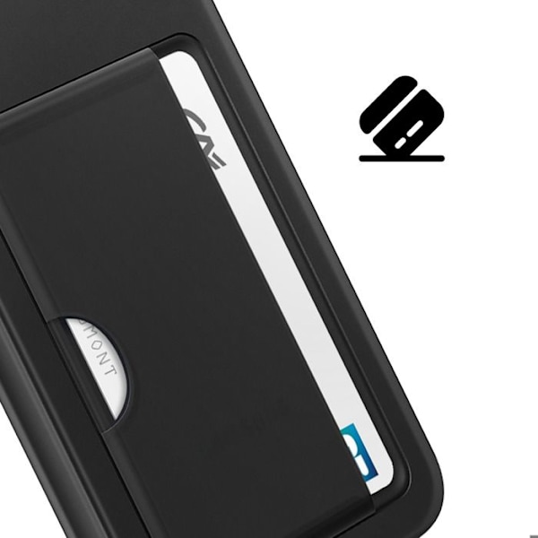 Coque för Samsung A56 Kortfodral Silikon Soft touch Original Samsung Svart Svart