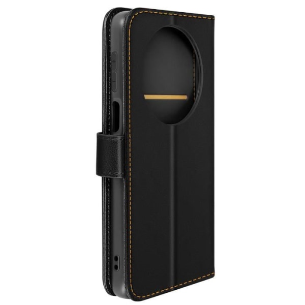 Etui til Xiaomi Redmi A3 - AVIZAR - Video Support Wallet - Sort - Halvstiv skal - Glat udseende Svart
