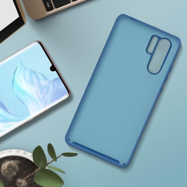 Huawei P30 Pro Case Silikoni Puolijäykkä Matta Soft Touch viimeistely Keskiyönsininen Sininen