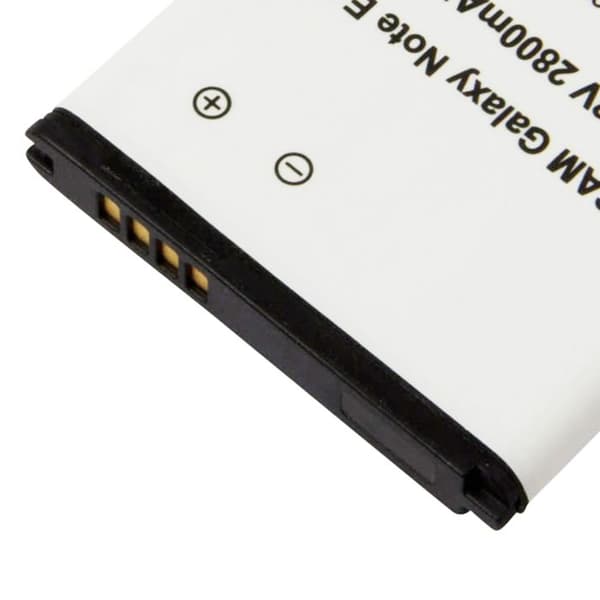 Batteri - AVIZAR - Galaxy Note Edge - Li-ion 3.8V - 2800mAh - Vit skal Vit
