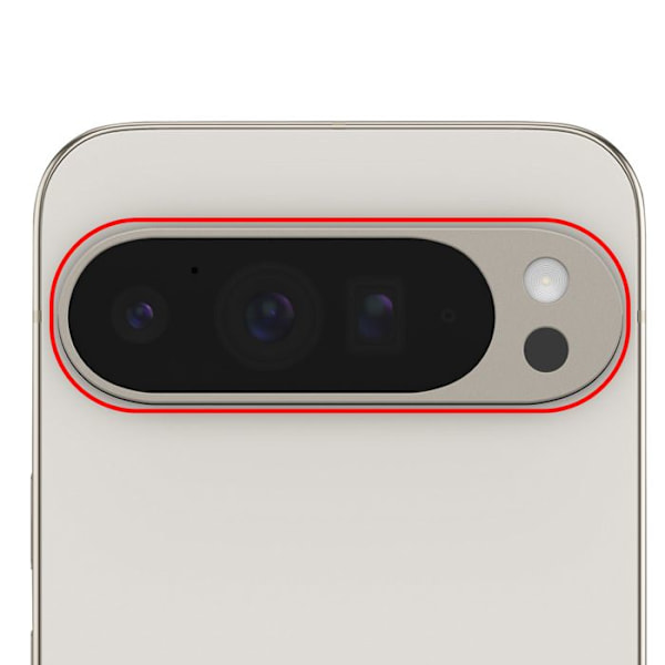 Takakamera-objekti Google Pixel 9 Pro XL Valkoinen Vit