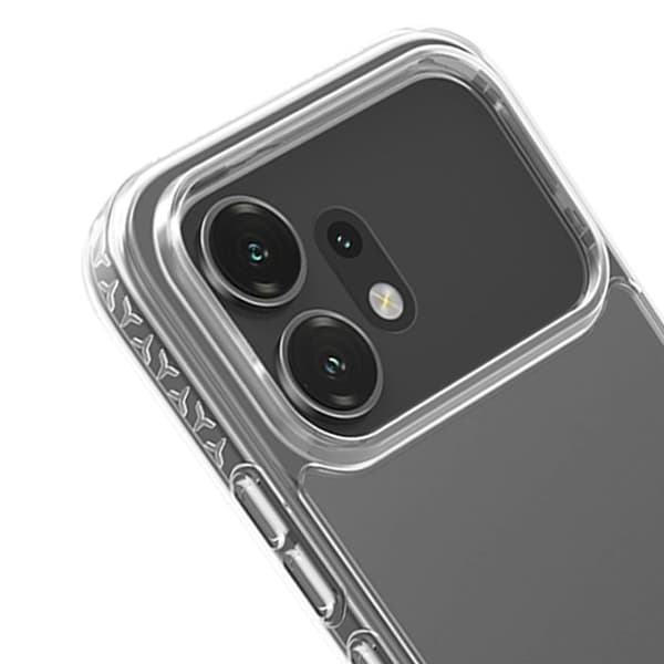 Cover til Honor 600 Stødabsorberende 3m Beskyttelse 360 Anti-gulning Force Case Transparent Vit