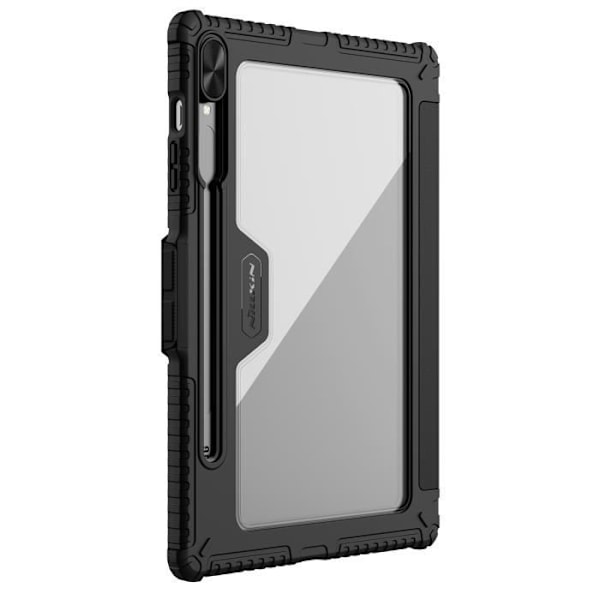 Iskunkestävä kotelo Samsung Tab S9 Plus -puhelimelle - NILLKIN - Double Protection Bumper - Musta Svart