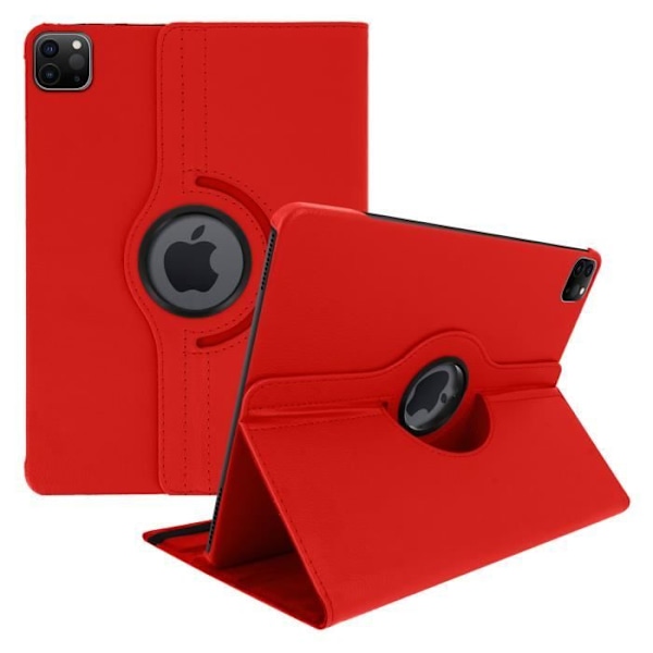 Fodral - Apple - iPad Pro 11 2020 - Helfodral - 360° Rotationsstöd - Röd Röd