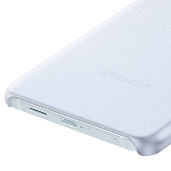 Coque för Samsung Galaxy S25 Edge Läder Kindsuit Original Samsung Ljusblå